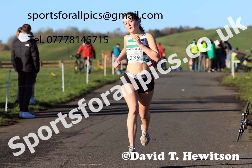 Mens and Womens under-17s and under-20s 2023 Heaton Memorial 10k Road Race, Newcastle Town Moor, Newcastle.  Photo: David T. Hewitson/Sports for All Pics